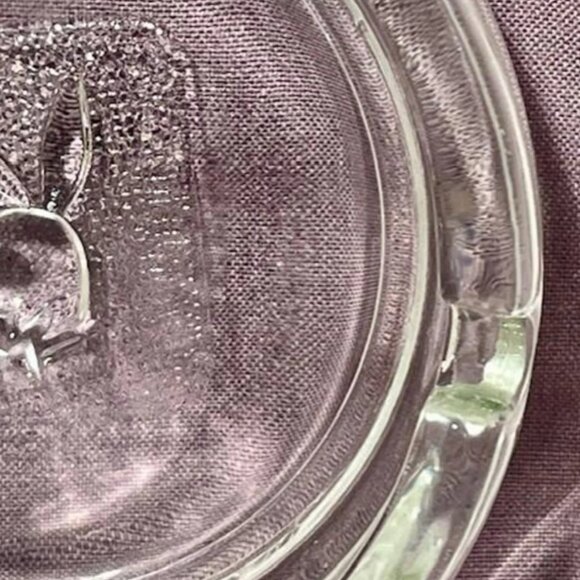 3pc Lot 1960s ICONIC Playboy Lounge in LA (2) Etched Ashtrays (1) VIP Tip Tray - Picture 11 of 12